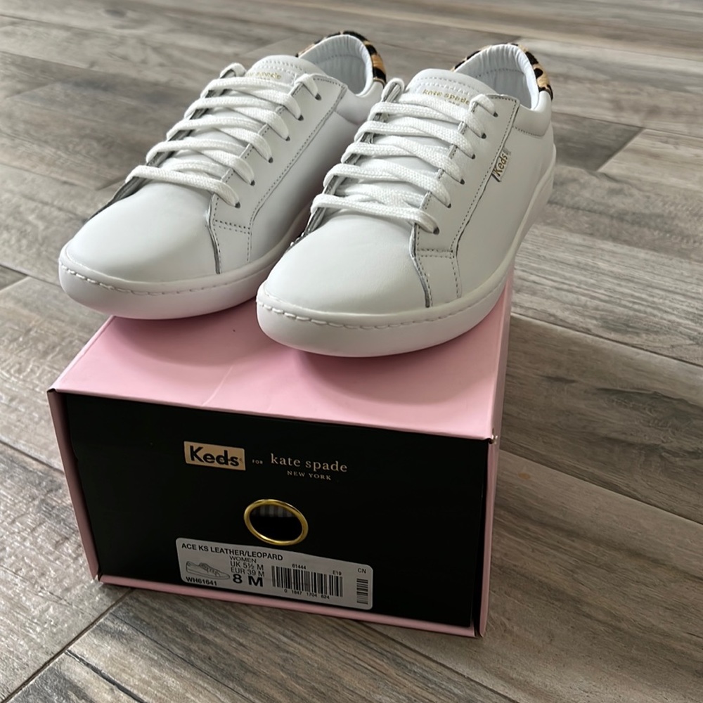 KEDs Kate spade leopard shoes